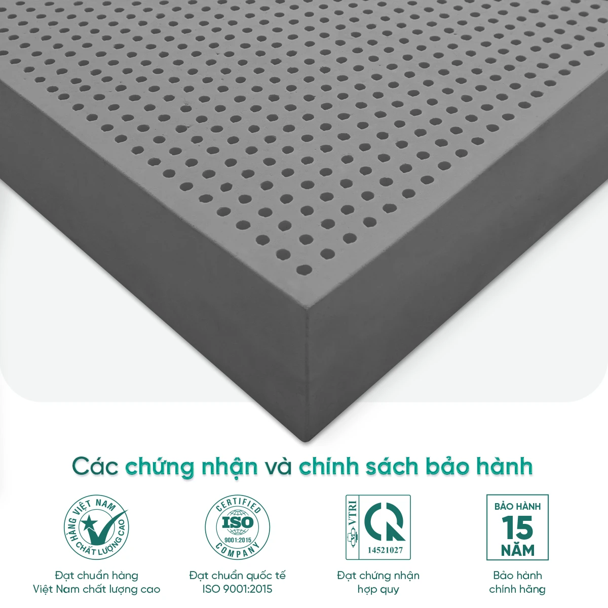 chứng nhận + chính sách