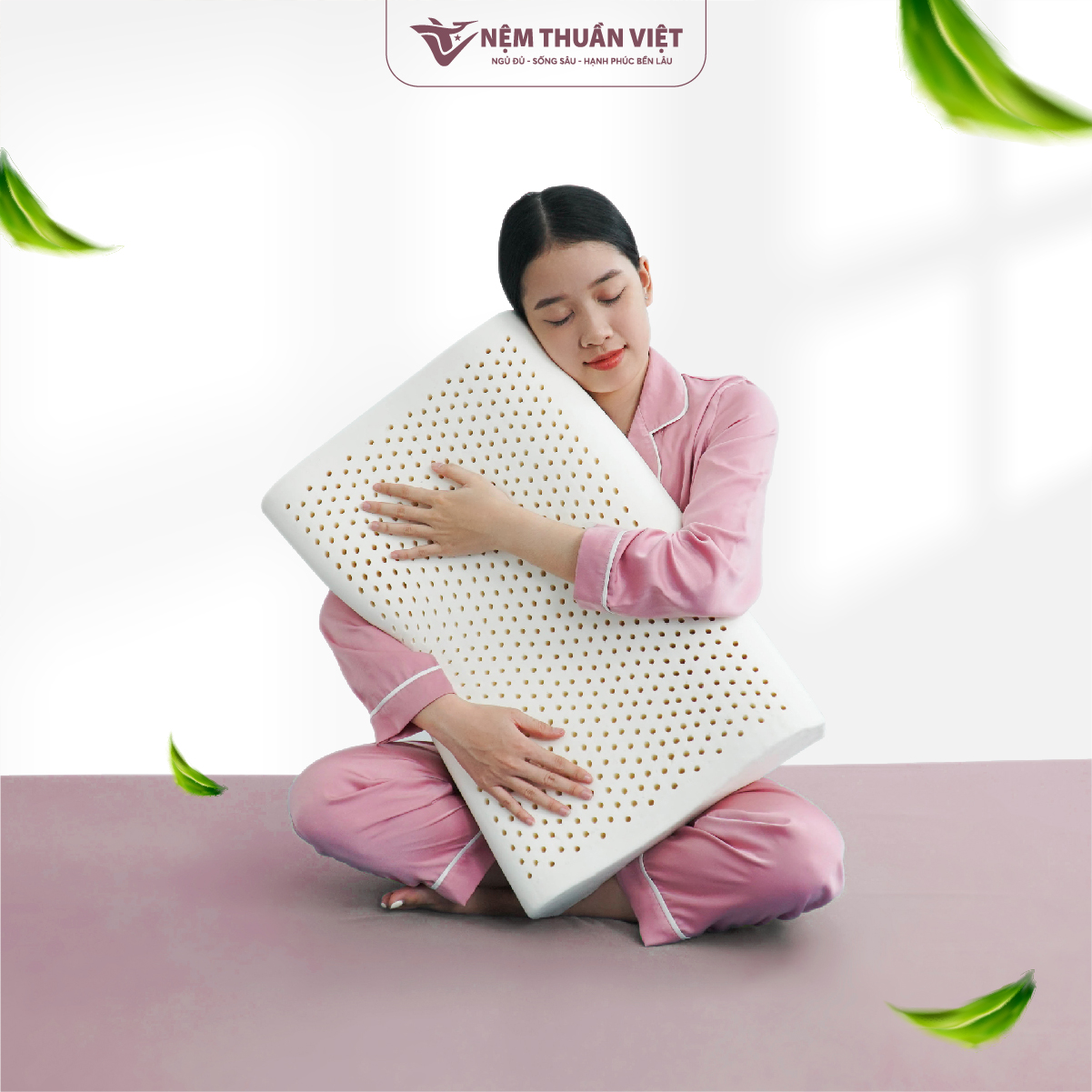 GỐI NẰM CAO SU EC-08