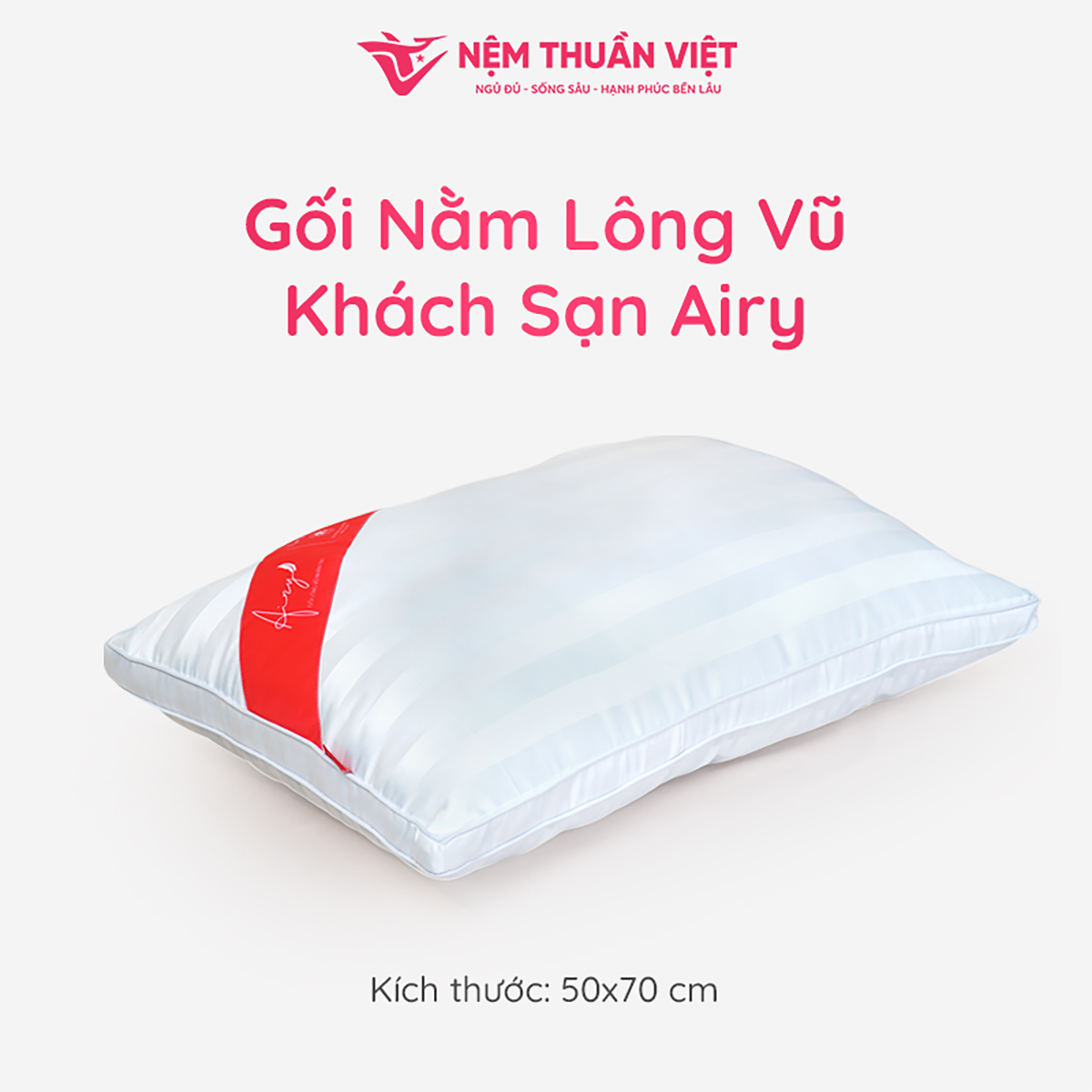 Gối Lông Vũ Airy
