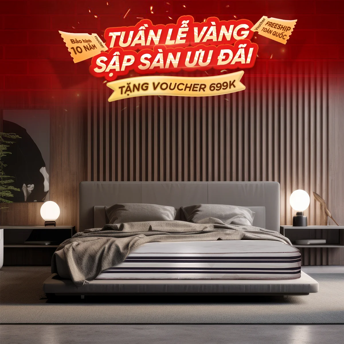 Nệm lò xo Thuần Việt Elite – Mang cả khách sạn 5 sao về nhà bạn