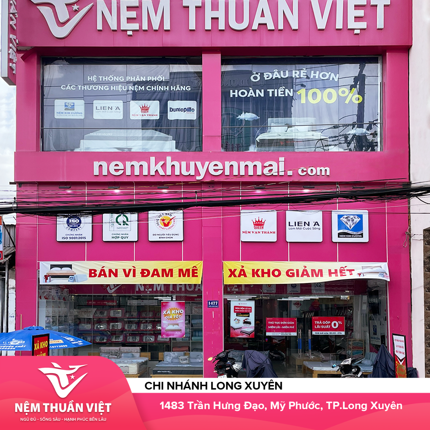 Showroom Nệm Thuần Việt - Long Xuyên