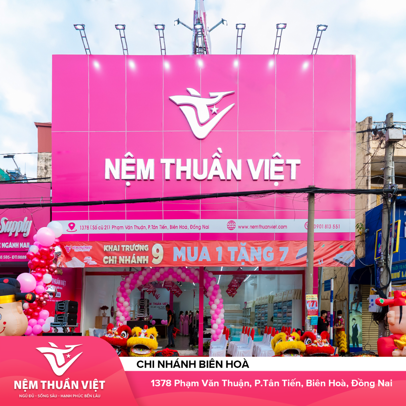 nệm thuần việt biên hòa