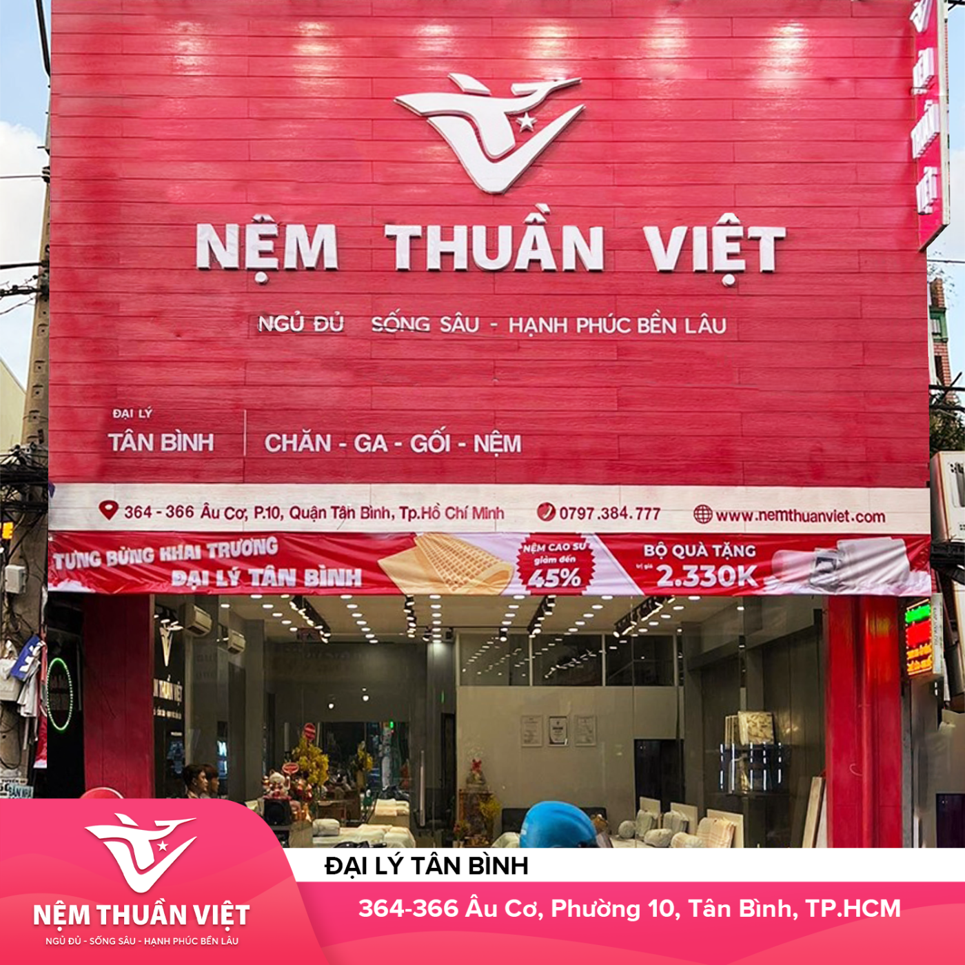 nệm thuần việt quận 12 hồ chí minh
